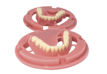 milling of complete dentures