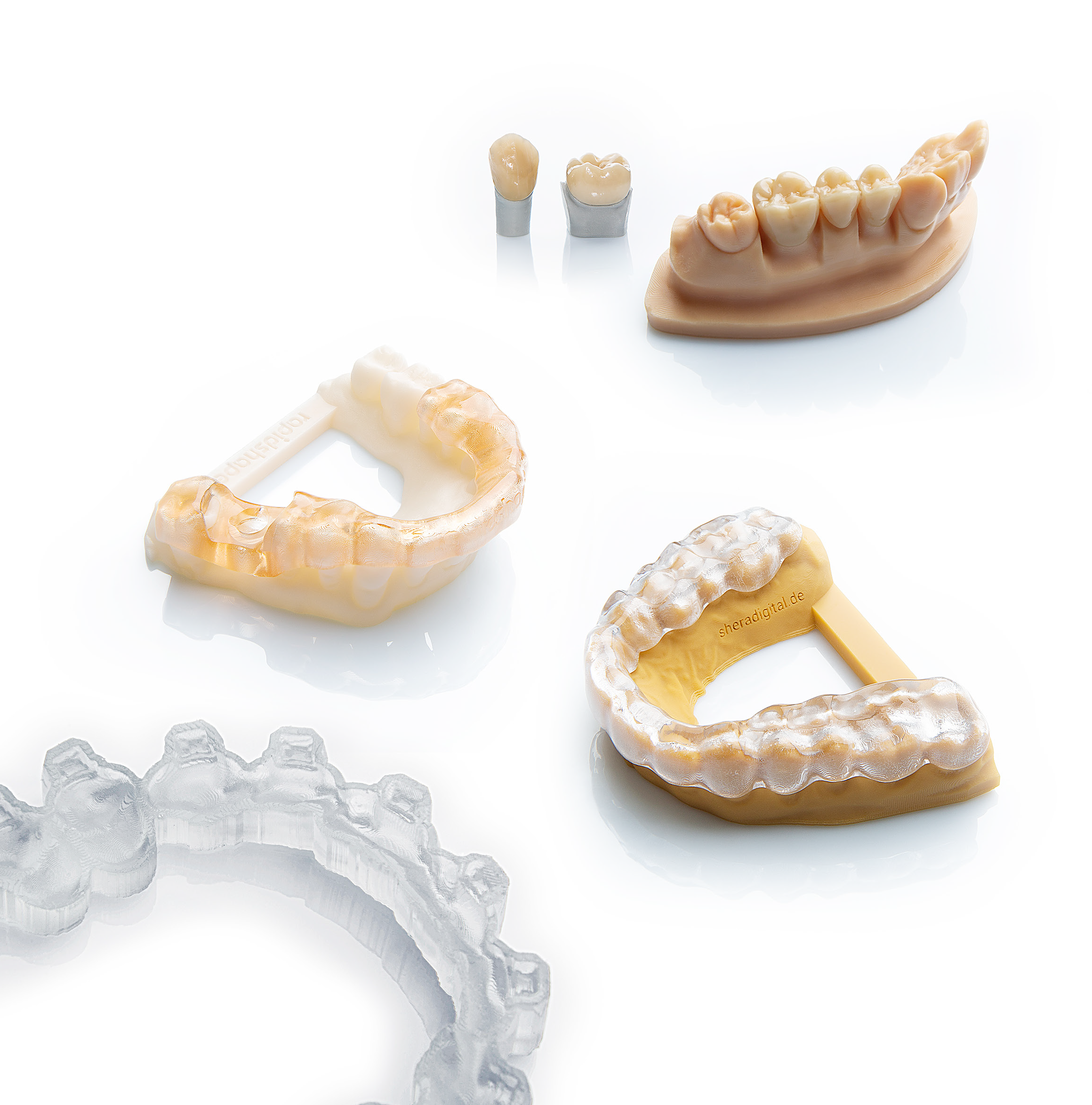 rapidshape dental 3d printers applications section 2