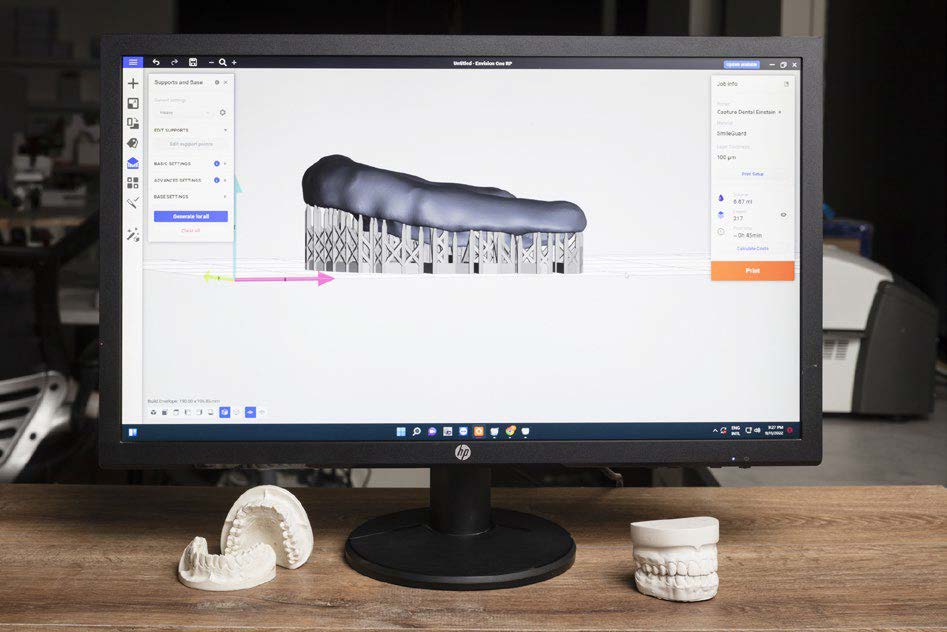 Image showing loading digital files to 3D print process