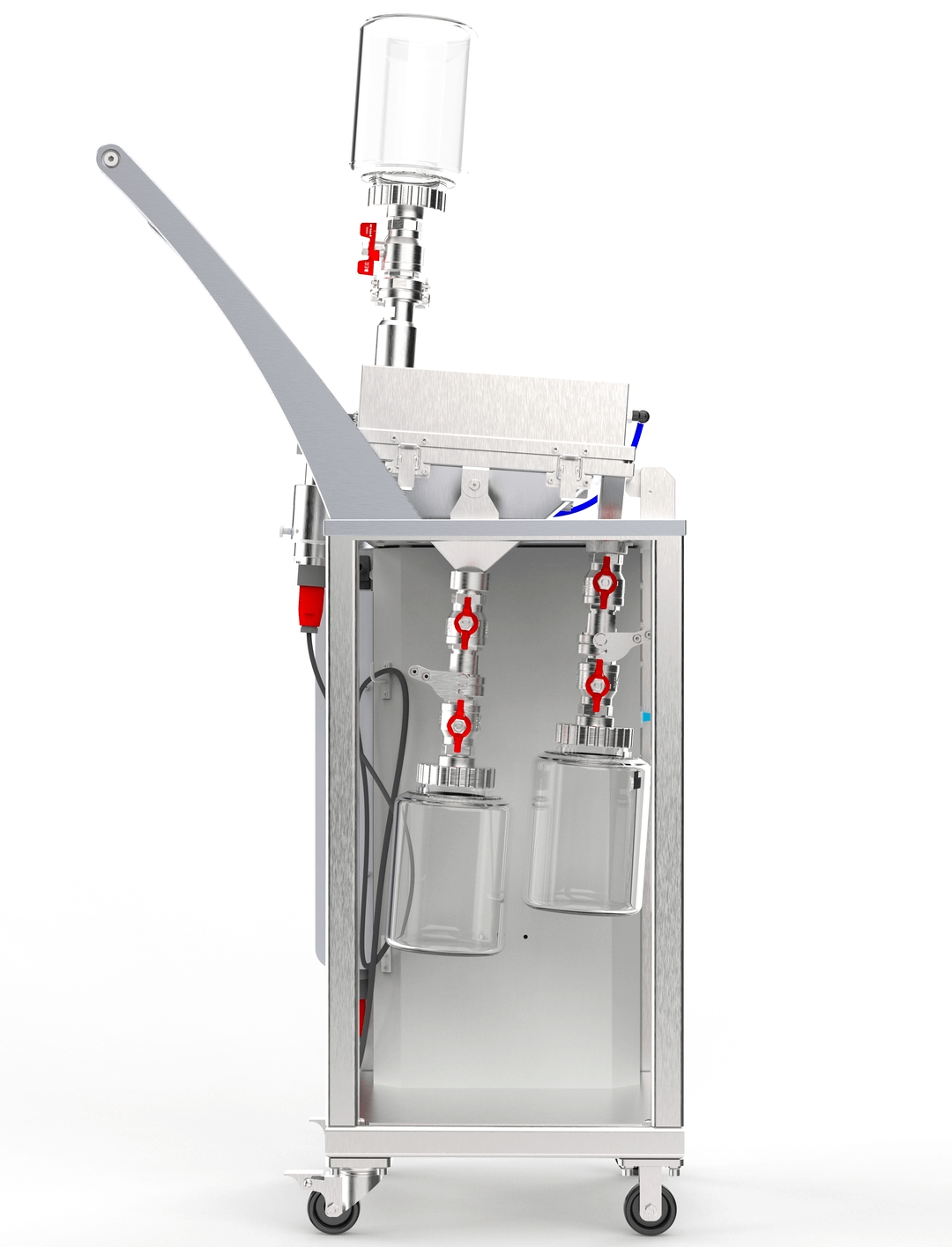 Image shows 2SIEVE system from 2oneLab for sieving used metal powder
