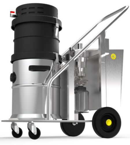 Image shows 2CLEAN powder recovery system from 2oneLab