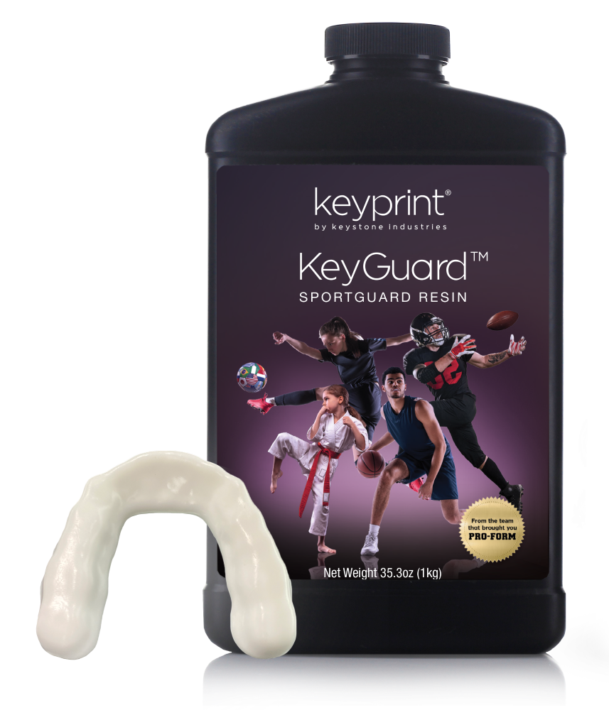 Image of KeyGuard KeyPrint resin bottle 