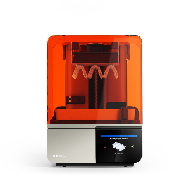 Formlabs Form 4B Dental 3D Printer masked SLA desktop dental 3D printing featured