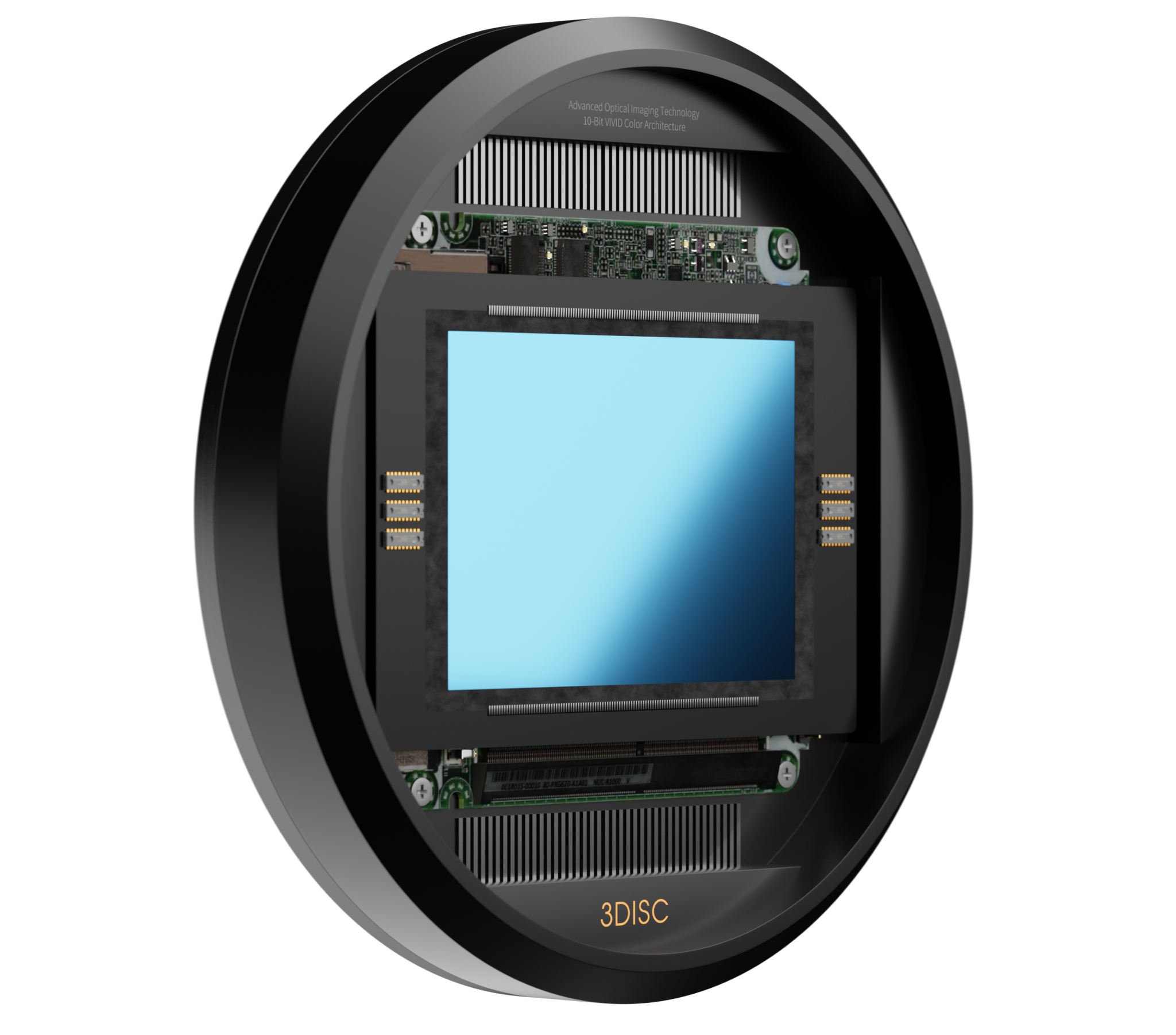 Image of OVO3 intraoral scanner's optical sensor