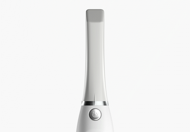 Gif image of OVO3 intraoral scanner Rotational tip